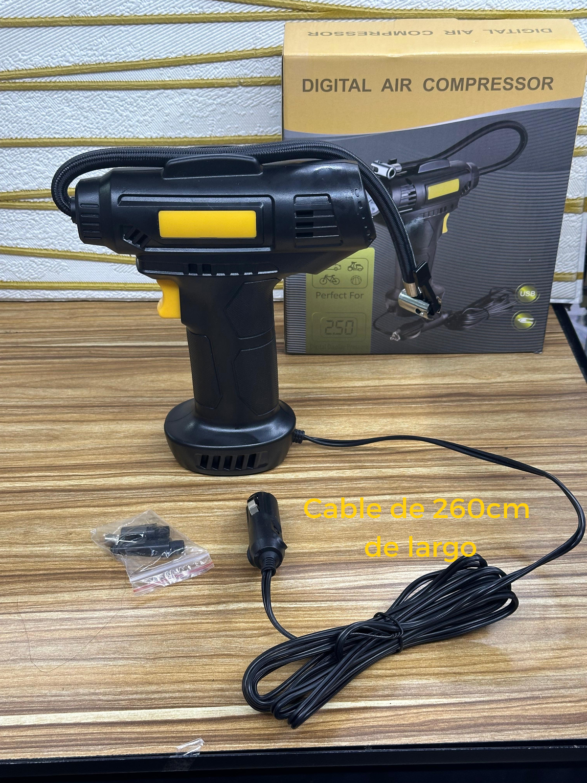 Pistola Compresor de Aire Portatil